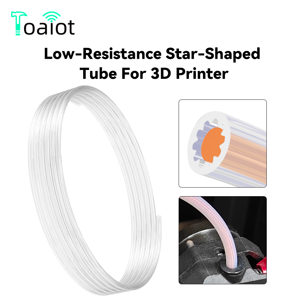 Bowden Tube - 3D 프린터용 저저항성 별형 PTFE 튜브