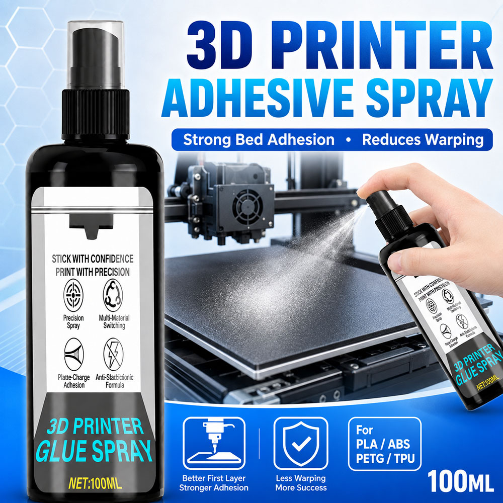 100/200ml 강력한 3D 프린터 접착제 스프레이  - Petg Filament 리뷰 및 가격