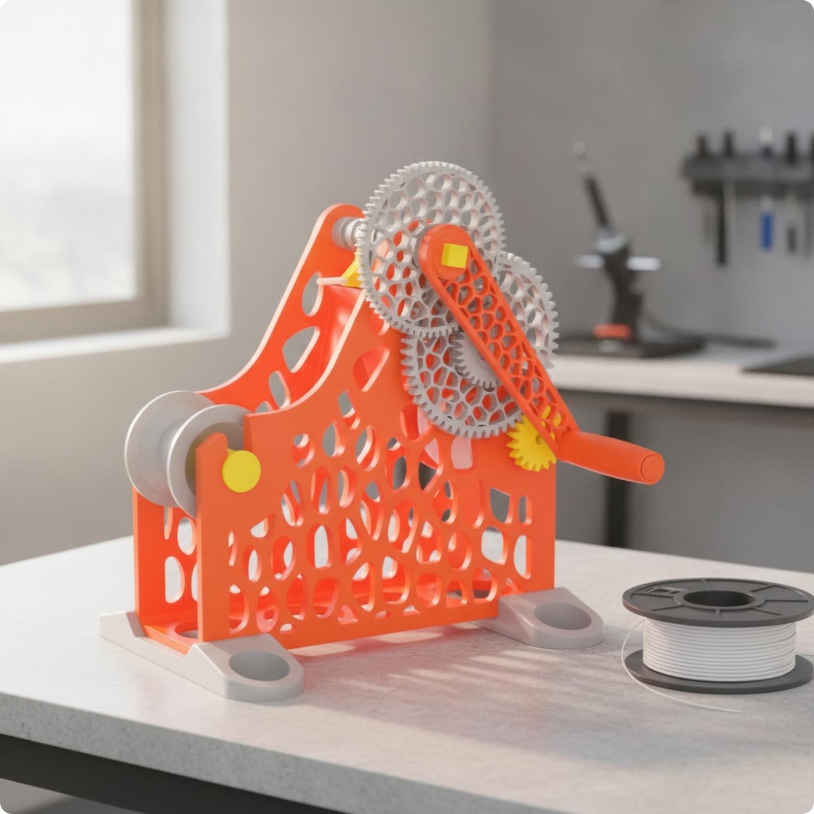 PLA 필라멘트 감기기, 3D 프린터 필라멘트 정리용  - 3D Printer 리뷰 및 가격