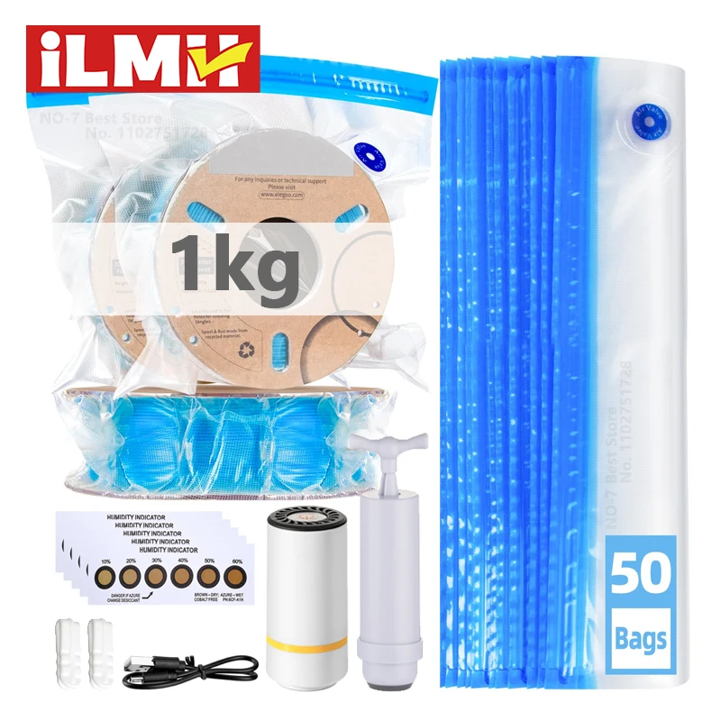USB 충전식 전기 공기 펌프가 포함된 3D 프린터 필 - Petg Filament 리뷰 및 가격