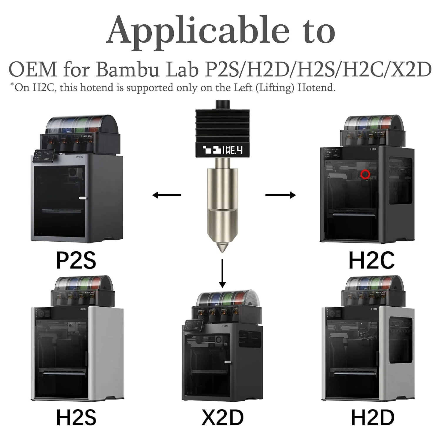 BambuLab H2D/H2S/H2C/P2S 3D 프린 - Printer Nozzle 리뷰 및 가격