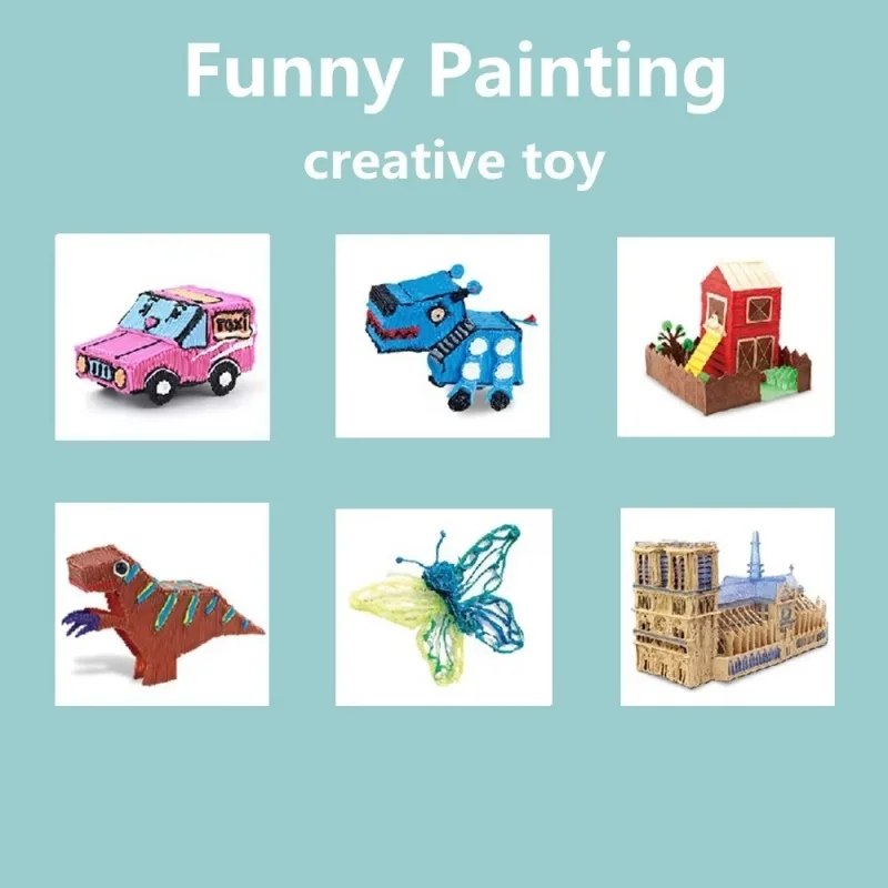 어린이용 3D펜, 창의력 개발 장난감 DIY 3D 프린 - Pla Filament 리뷰 및 가격